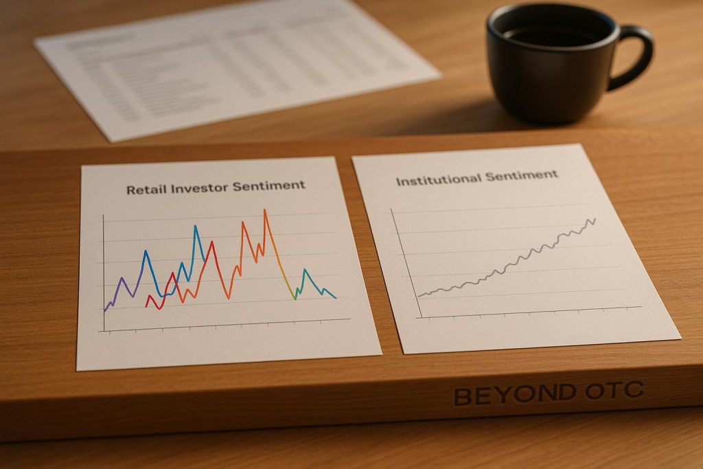Retail vs. Institutional Sentiment in Crypto